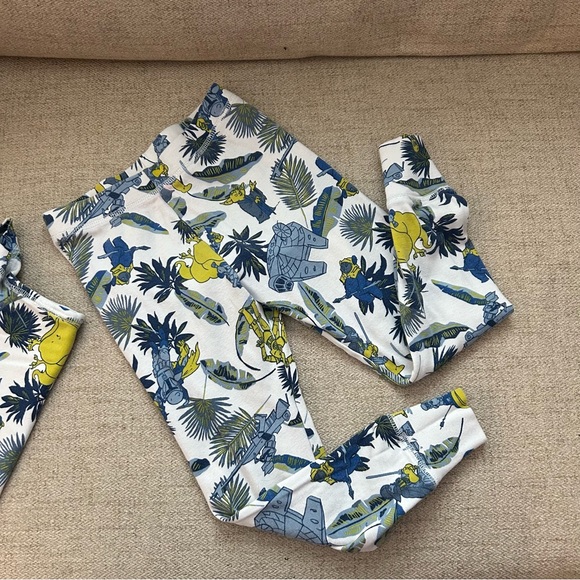 Boys Preowned Star Wars Gap Pajama set size 6 - Picture 2 of 7